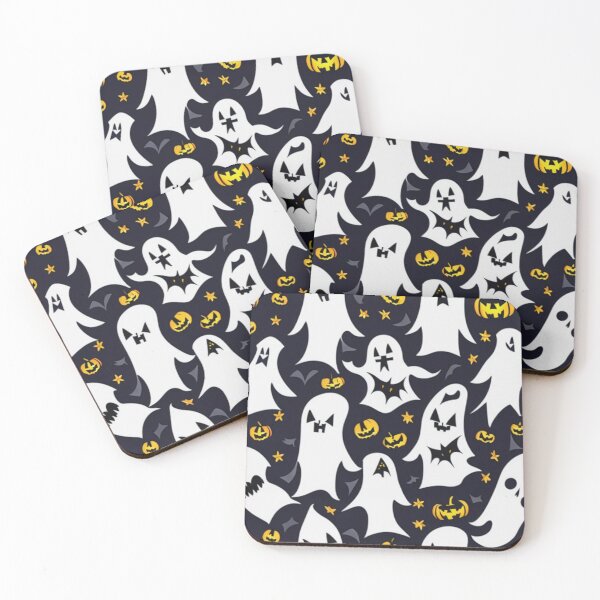 Item preview, Haunted Humor: Cartoon Ghosts and Pumpkins designed and sold by orchidgd.