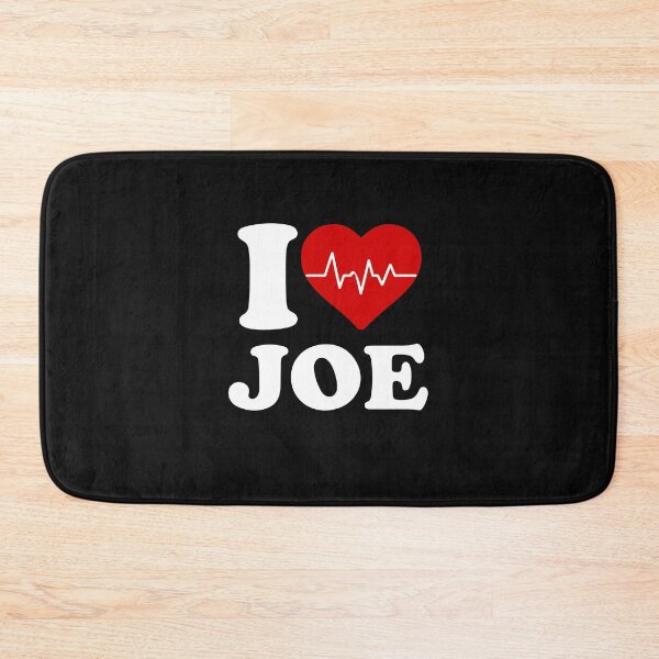 Item preview, I Love Joe Heartbeat I Heart Joe Red designed and sold by clothesy7.