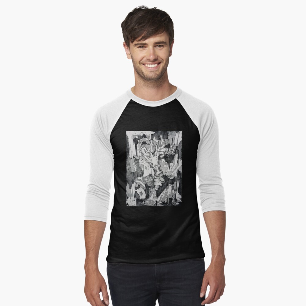 Item preview, Baseball ¾ Sleeve T-Shirt designed and sold by Stirly.