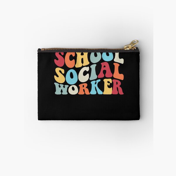 Item preview, School Social Worker Cute Retro School Social Worker Gift Gear designed and sold by DynamicDesign.