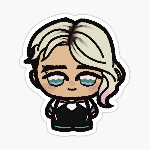 gummy gwen stacy Sticker
