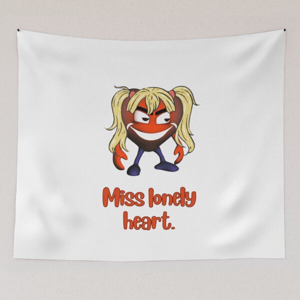 Item preview, Miss  Lonely Heart. designed and sold by MacjarrGems.