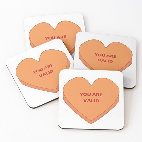 Item preview, Candy Hearts Collection: You Are Valid designed and sold by TheDrunkPigeon.