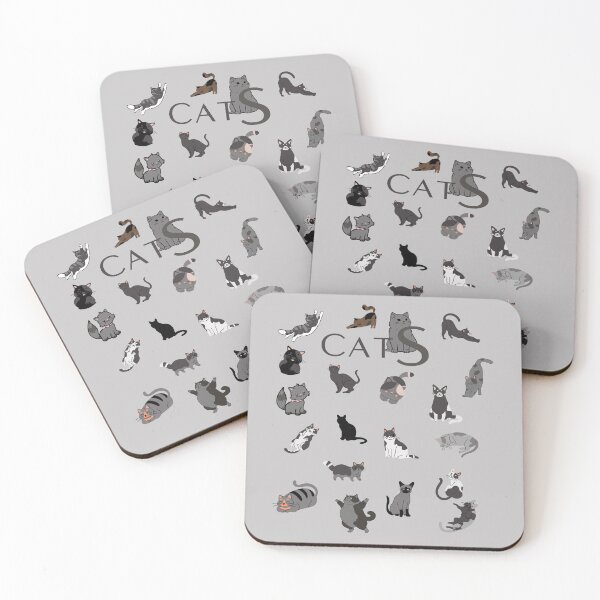 Item preview, Cats, Cats sticker, cats lover, designed and sold by GOLDENGARDENART.