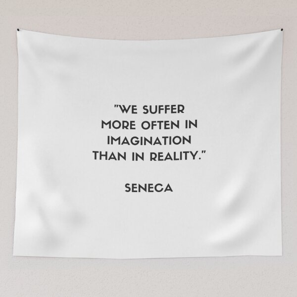 Item preview, SENECA  Stoic Philosophy Quote - Words of wisdom designed and sold by Inspirationmotivation.