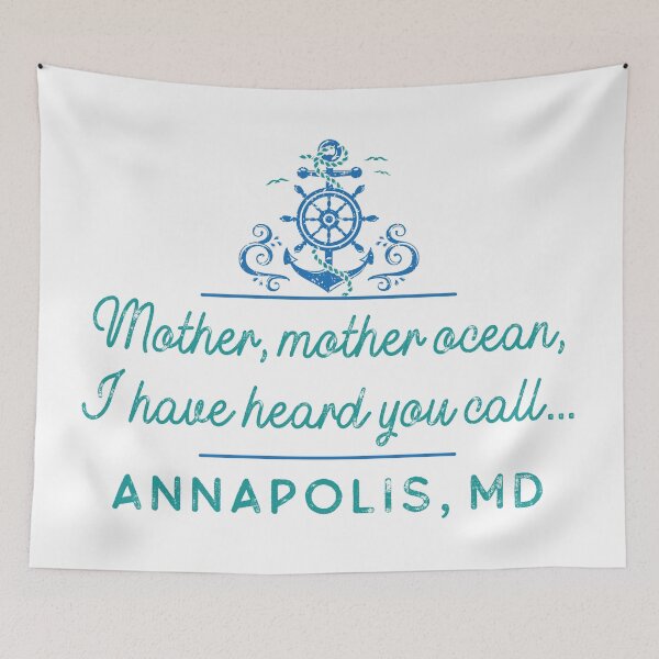 Item preview, Annapolis Maryland Mother Ocean Design designed and sold by Futurebeachbum.