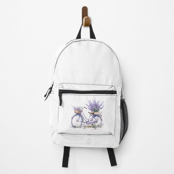 Item preview, Retro Wheels & Lavender Fields-Lavender designed and sold by whitebirchmerch.