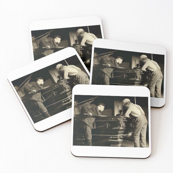 Item preview, Boys Jostling for Dominance at the Pool Table - May 1910 designed and sold by Daniel Hagerman.