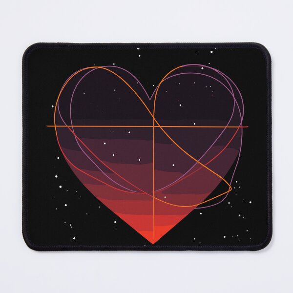 Item preview, LOVE US | Cosmic Love | Heart in the Stars designed and sold by mindexploration.