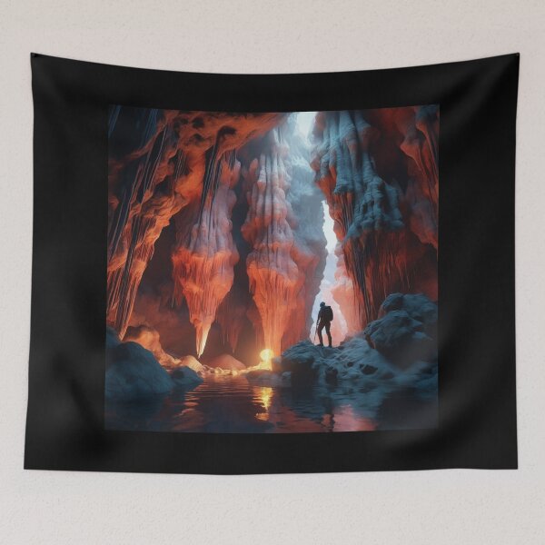 Item preview, Explorer in the cave designed and sold by CraftyUniverse.