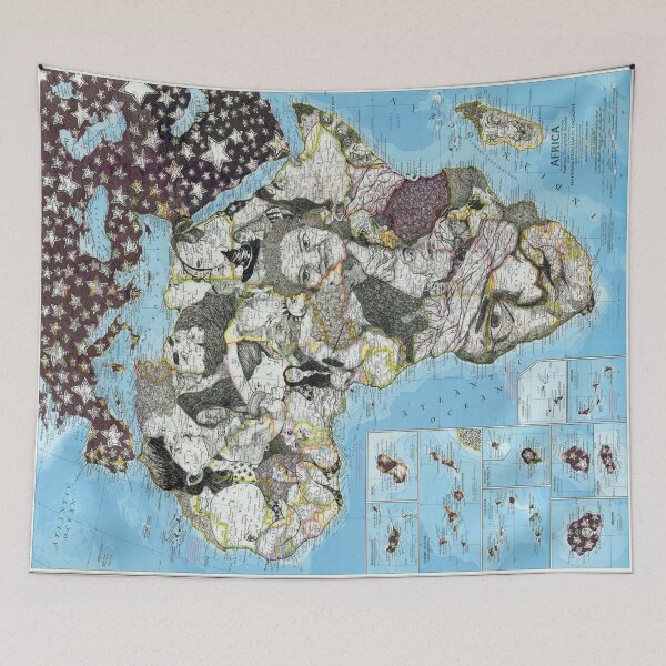 Item preview, Africa Map designed and sold by tomeidlsoup.