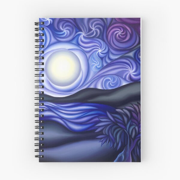 Item preview, Moon River Nature Scene designed and sold by thaddeus-art.