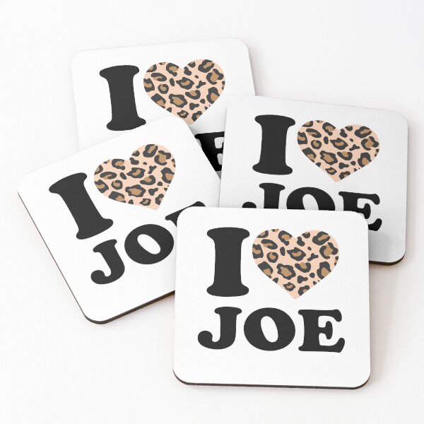 Item preview, I Love Joe Leopard I Heart Joe designed and sold by clothesy7.