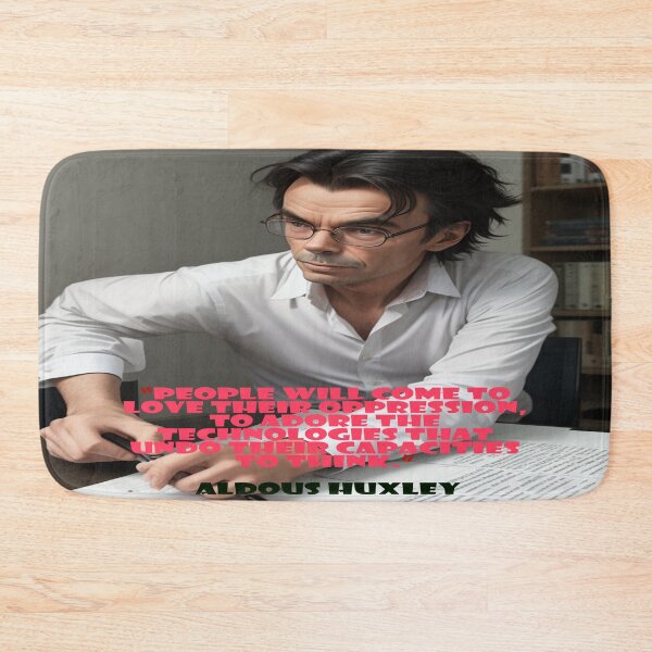 Item preview, Aldous Huxley Quote designed and sold by Donnis.
