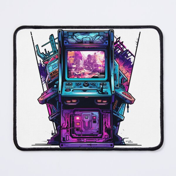 Item preview, Cyberpunk Video Game Arcade Cabinet designed and sold by SchorlCraft.