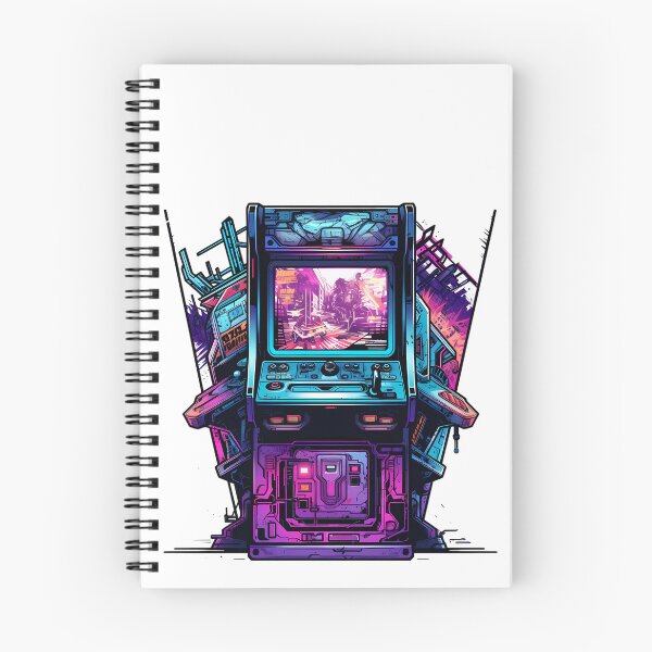 Item preview, Cyberpunk Video Game Arcade Cabinet designed and sold by SchorlCraft.