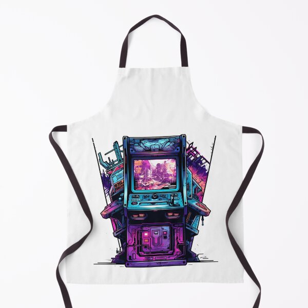 Item preview, Cyberpunk Video Game Arcade Cabinet designed and sold by SchorlCraft.