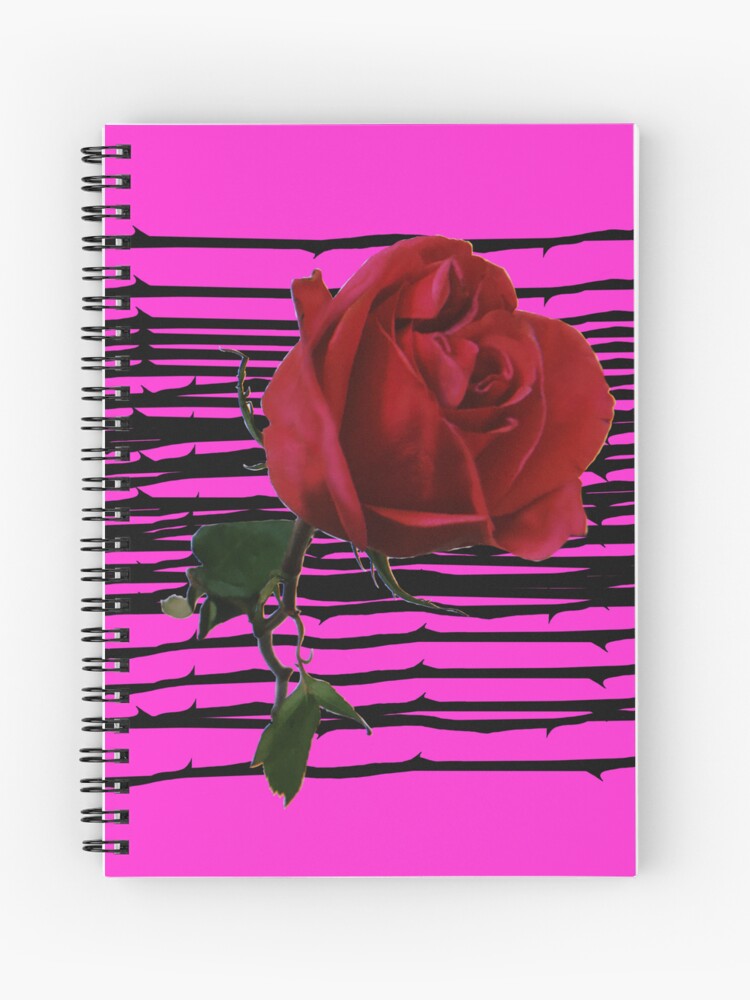 Thumbnail 1 of 3, Journal, Rose x Magenta Background designed and sold by Stirly.