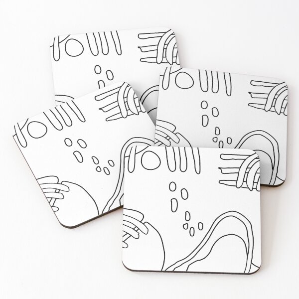 Item preview, Simple Handdraw Boho Rainbow Wildflower Pattern designed and sold by Yellowriversss.