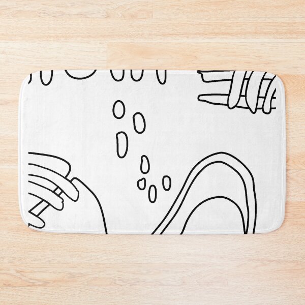 Item preview, Simple Handdraw Boho Rainbow Wildflower Pattern designed and sold by Yellowriversss.