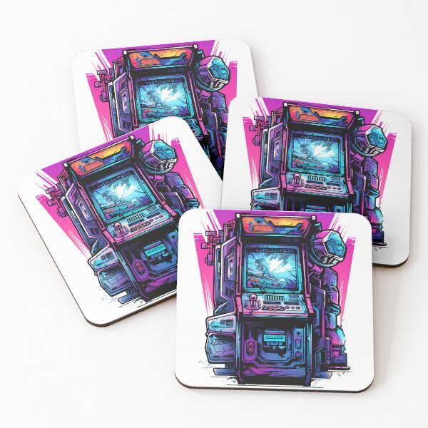 Item preview, Cyberpunk Video Game Arcade Cabinet designed and sold by SchorlCraft.