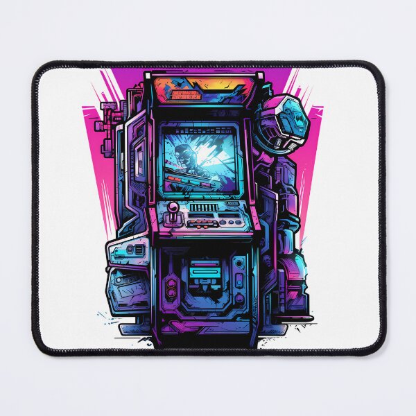 Item preview, Cyberpunk Video Game Arcade Cabinet designed and sold by SchorlCraft.