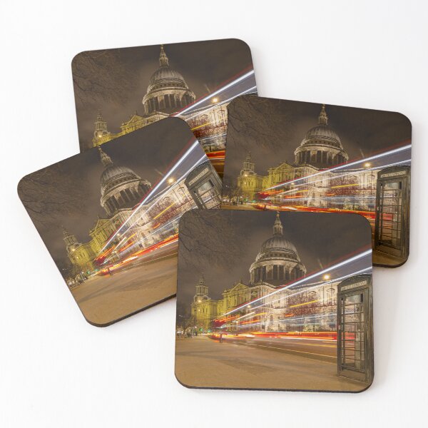Item preview, Light trails at St pauls designed and sold by krwinterphotos.