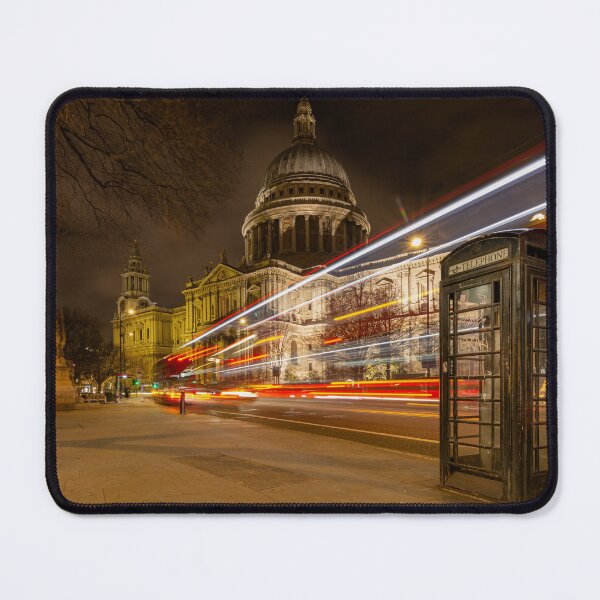 Item preview, Light trails at St pauls designed and sold by krwinterphotos.