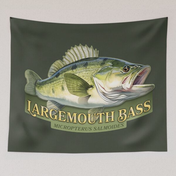 Item preview, Largemouth Bass (micropterus salmoides) designed and sold by BradCow.