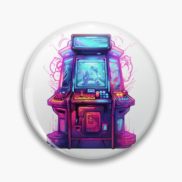 Item preview, Cyberpunk Video Game Arcade Cabinet designed and sold by SchorlCraft.