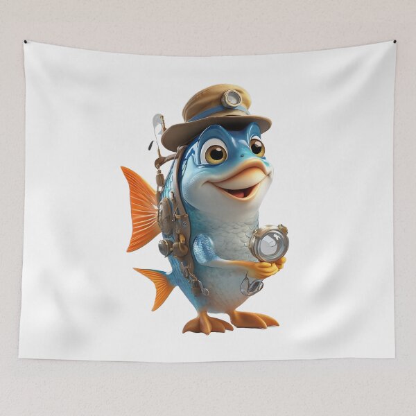 Item preview, Colorful Fish designed and sold by Greta Lobodzinska.