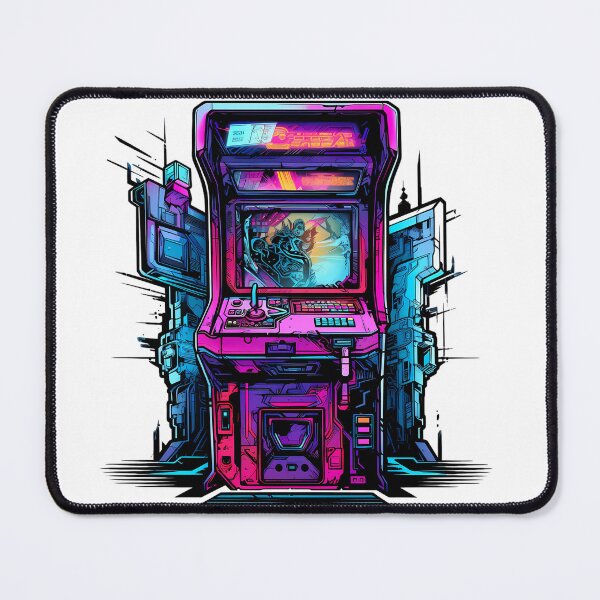 Item preview, Cyberpunk Video Game Arcade Cabinet designed and sold by SchorlCraft.