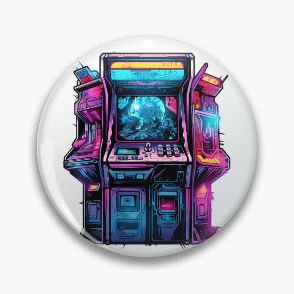 Item preview, Cyberpunk Video Game Arcade Cabinet designed and sold by SchorlCraft.