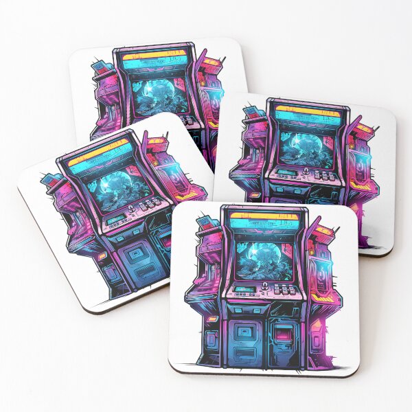 Item preview, Cyberpunk Video Game Arcade Cabinet designed and sold by SchorlCraft.