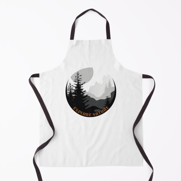 Item preview, Black White and Grey Mountain View Graphic Art designed and sold by LittleCabinLife.