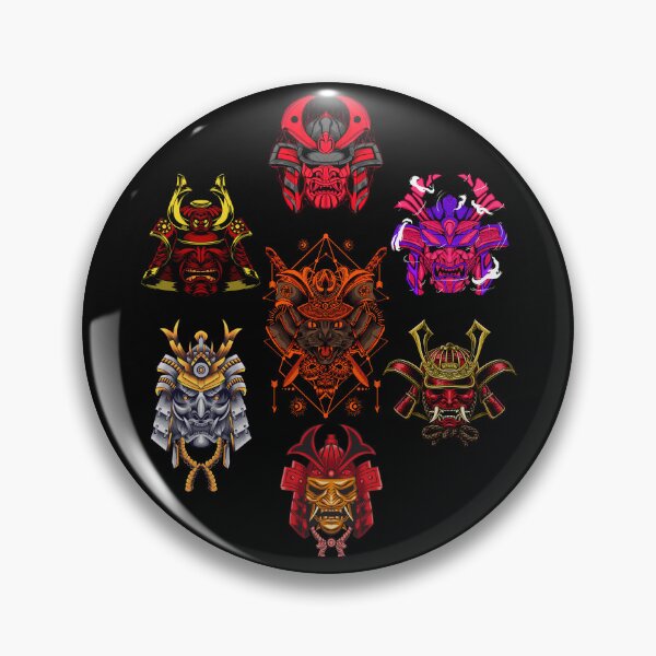 Item preview, Samurai masks designed and sold by StarDan.