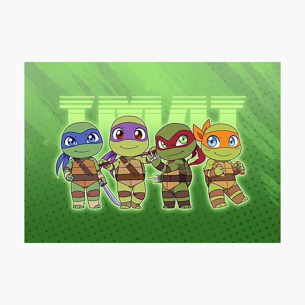 Item preview, Chibi Heroes dans une demi-coquille designed and sold by Nerd in Sandals.