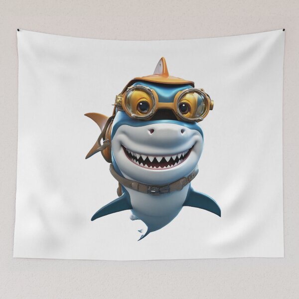 Item preview,  Shark designed and sold by Greta Lobodzinska.
