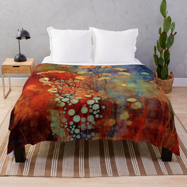 Item preview, Rustic Organic Abstract 4 designed and sold by Red Witch Art.