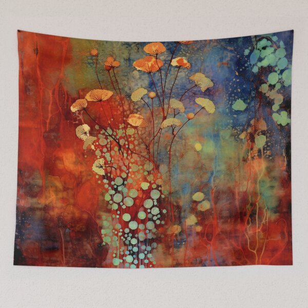 Item preview, Rustic Organic Abstract 4 designed and sold by Red Witch Art.