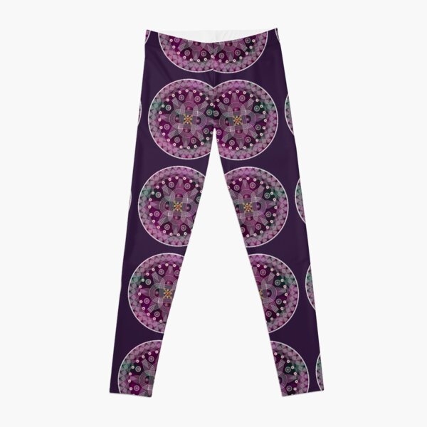 Durga Puja Leggings for Sale