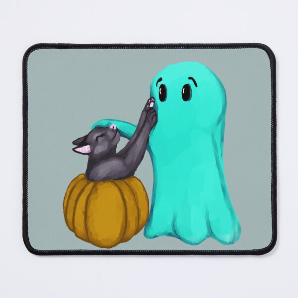 Item preview, Halloween ghost and Black cat designed and sold by Antiope33.