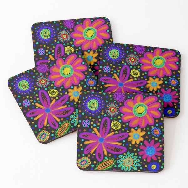 Item preview, Neon Fleurs designed and sold by Leanne Morin.