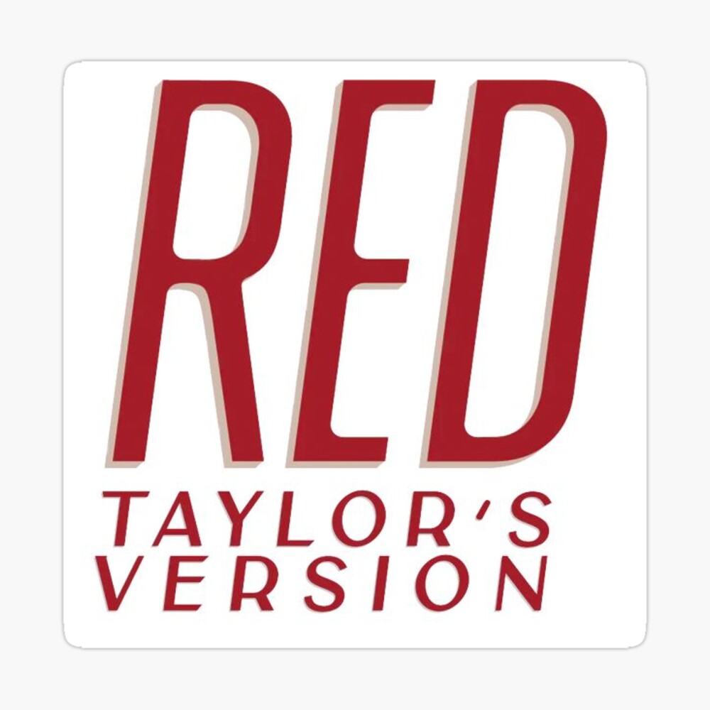 Taylor Swift Stickers Taylor Swiftie Merch Taylor Swift Sticker Taylor Swift  All Too Well Taylor Swift Red Taylors Version 