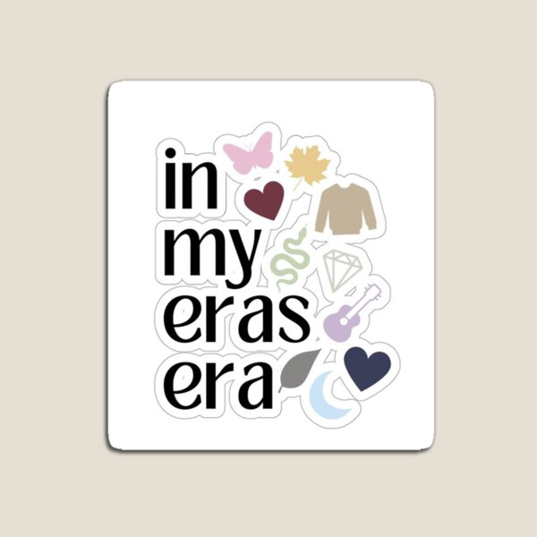 A6 Sticker Sheet] I'M IN MY ____ ERA / Taylor Swift's Chibi Eras Sticker  Sheet – Sunny Stickers MY