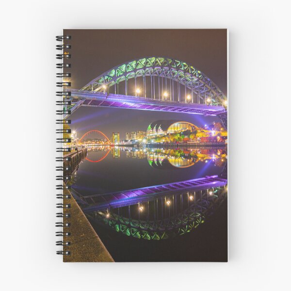 Item preview, Tyne bridge at night designed and sold by krwinterphotos.