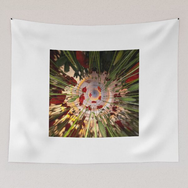 Item preview, Poppy Field Tiny Planet  designed and sold by Anthony Hiorns.