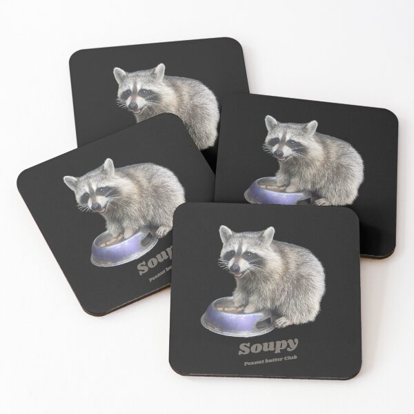 Item preview, Soupy the raccoon cub Chef designed and sold by Richard W J Conyard.