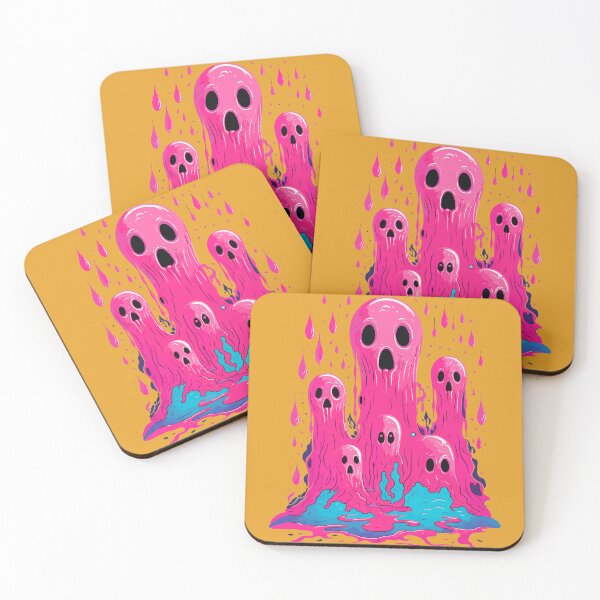 Item preview, Host an Unforgettable Hot Pink Ghost Party designed and sold by TriarArt.