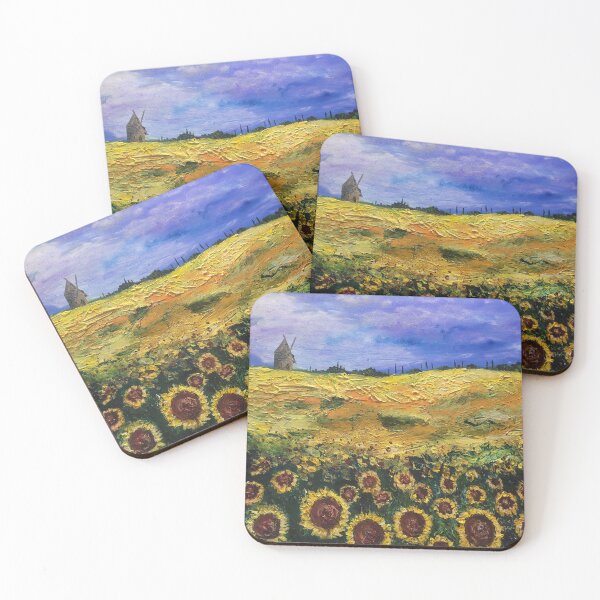 Item preview, Field of Sunflowers designed and sold by JackieMeierArt.